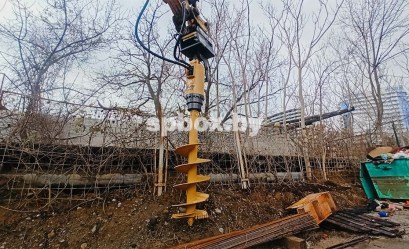 Гидробур Delta RD25 на экскаватор фото